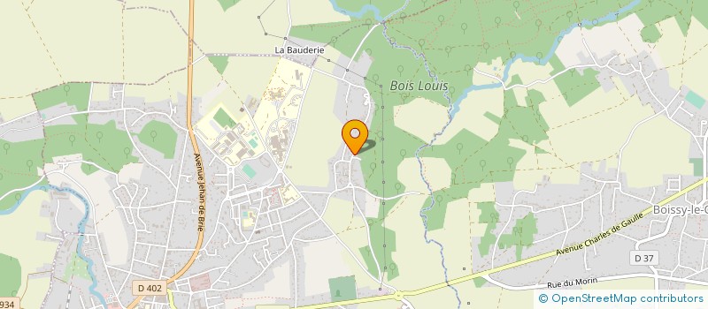 localisation de l'entreprise MADAME CHRISTELLE LARIVIERE à COULOMMIERS