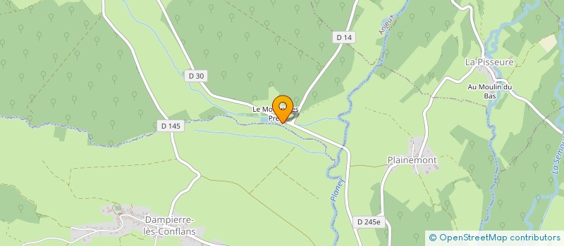 localisation de l'entreprise MADAME CHRISTELLE LAROCHE  JASNEY