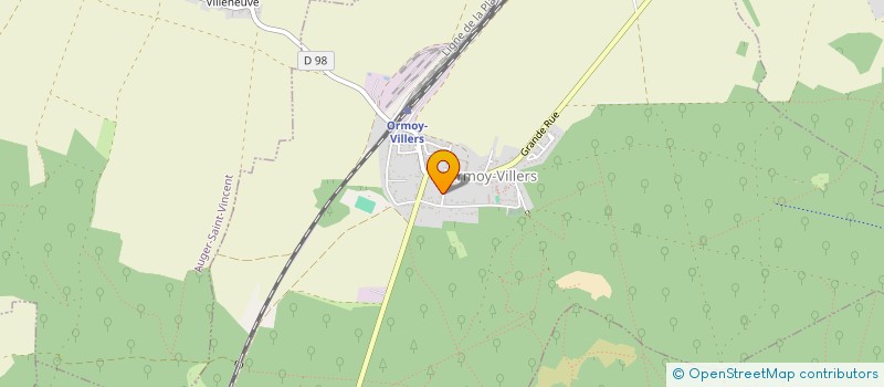 localisation de l'entreprise MADAME CHRISTELLE LATTIT  ORMOY VILLERS