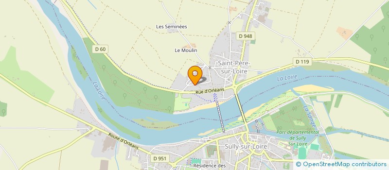 localisation de l'entreprise MADAME CHRISTELLE LE BOURLOUT à SAINT-PERE-SUR-LOIRE