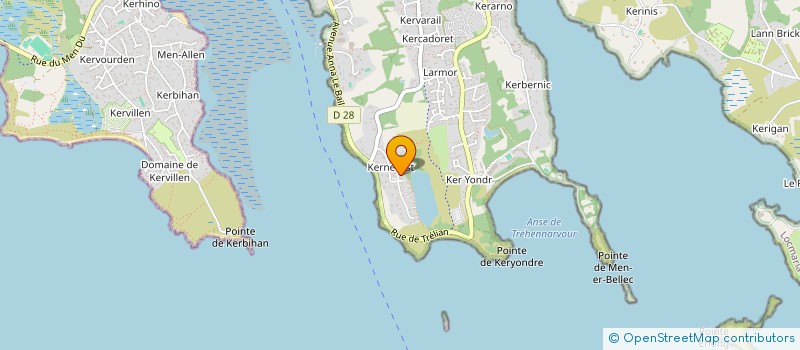 localisation de l'entreprise MADAME CHRISTELLE LE COCQ  SAINT-PHILIBERT