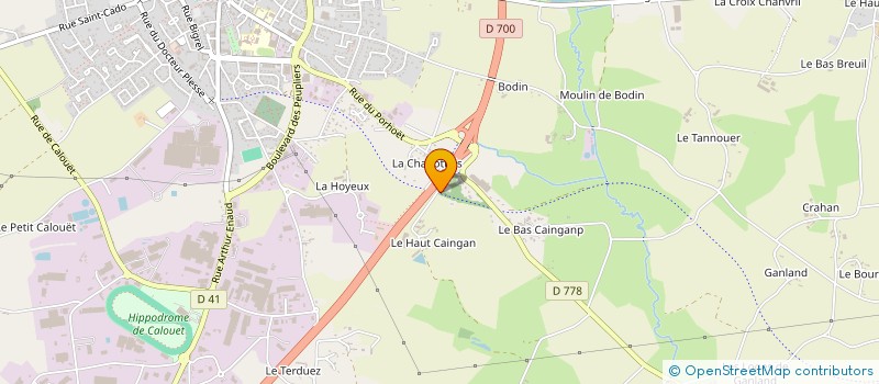 localisation de l'entreprise MADAME CHRISTELLE LE COUEDIC à LOUDEAC