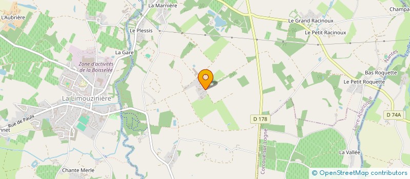 localisation de l'entreprise MADAME CHRISTELLE LE MAT  SAINT-COLOMBAN