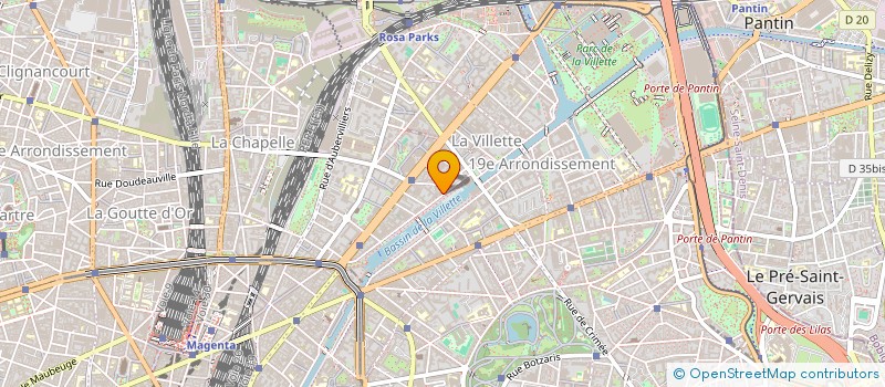 localisation de l'entreprise MADAME CHRISTELLE LE PAPE  PARIS