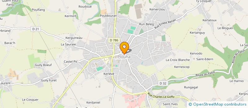 localisation de l'entreprise MADAME CHRISTELLE LE POTIER à PLOUHA