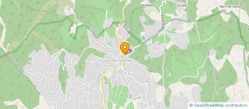 localisation de l'entreprise MADAME CHRISTELLE LEBOEUF  LA CROIX-VALMER