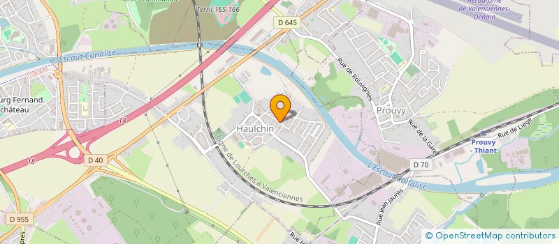 localisation de l'entreprise MADAME CHRISTELLE LEBOUCQ  HAULCHIN