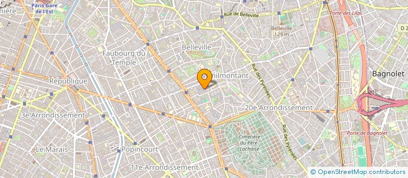 localisation de l'entreprise MADAME CHRISTELLE LEBRUN  PARIS