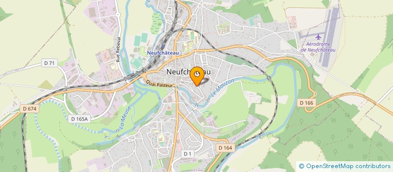 localisation de l'entreprise MADAME CHRISTELLE LECLERC à NEUFCHATEAU
