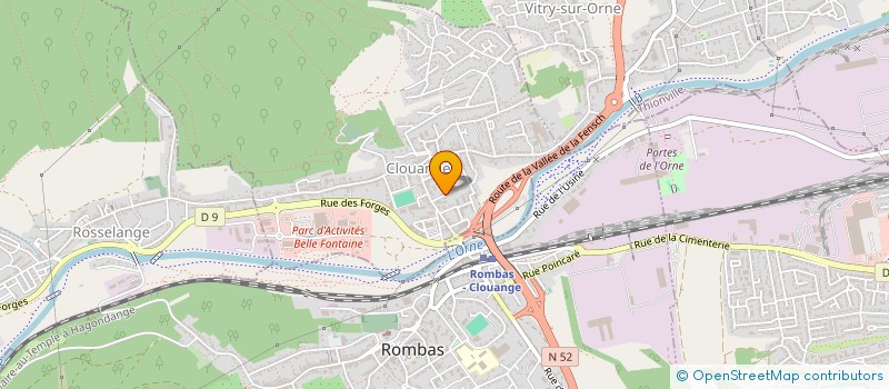 localisation de l'entreprise MADAME CHRISTELLE LECLERC  CLOUANGE