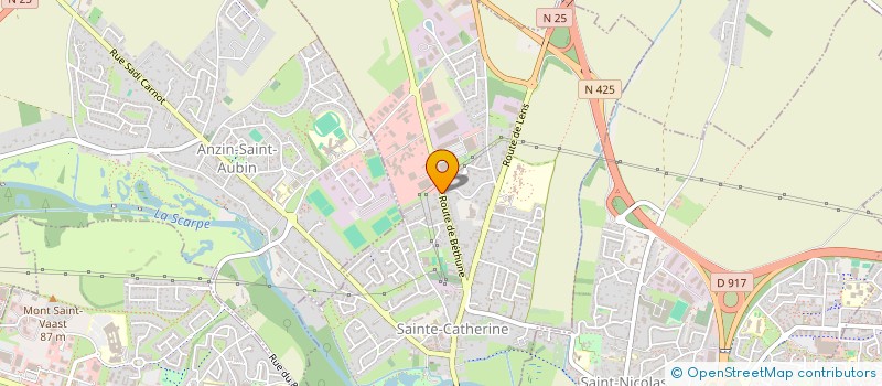 localisation de l'entreprise MADAME CHRISTELLE LECOEUR  SAINTE-CATHERINE