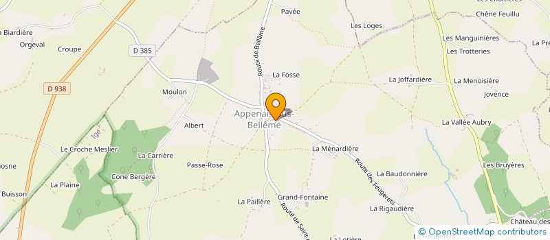 localisation de l'entreprise MADAME CHRISTELLE LEFAUCHEUR à APPENAI-SOUS-BELLEME