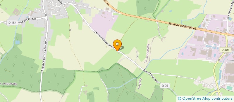 localisation de l'entreprise MADAME CHRISTELLE LEFEVRE  LA LONGUEVILLE