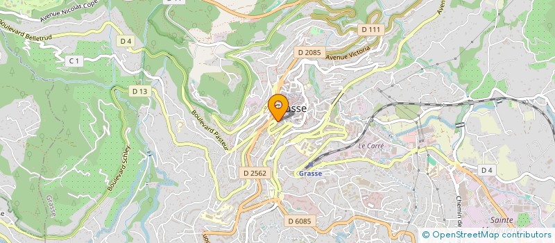 localisation de l'entreprise MADAME CHRISTELLE LEGA  GRASSE