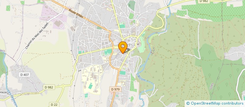 localisation de l'entreprise MADAME CHRISTELLE LEGAILLARD  UZES