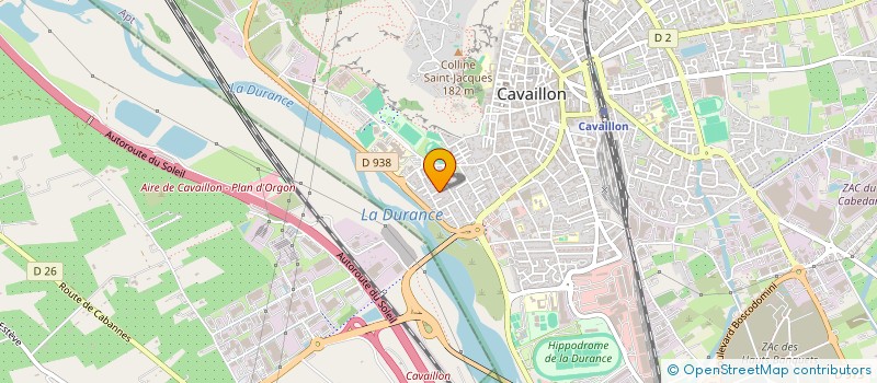 localisation de l'entreprise MADAME CHRISTELLE LEMAIRE  CAVAILLON