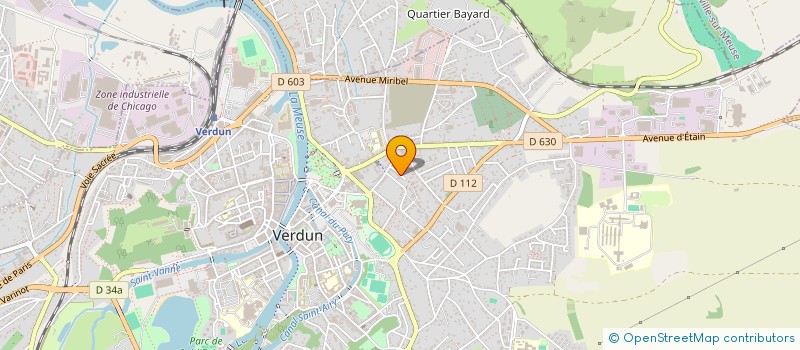 localisation de l'entreprise MADAME CHRISTELLE LEMOINE à VERDUN