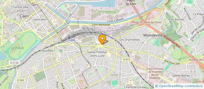 localisation de l'entreprise MADAME CHRISTELLE LEPAGE à CAEN