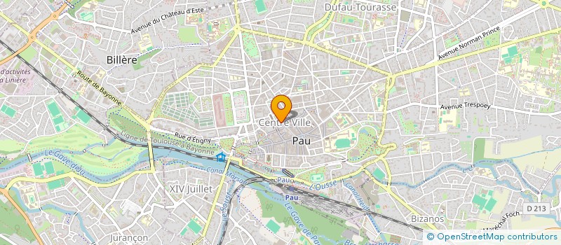 localisation de l'entreprise MADAME CHRISTELLE LEPAGE à PAU