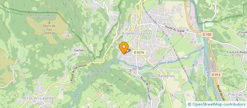 localisation de l'entreprise MADAME CHRISTELLE LEPIN  ARGELES-GAZOST