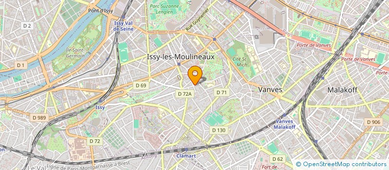 localisation de l'entreprise MADAME CHRISTELLE LEPINE à ISSY-LES-MOULINEAUX