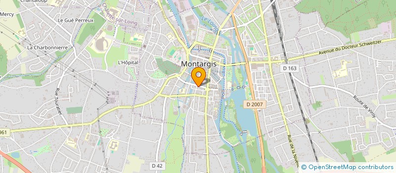 localisation de l'entreprise MADAME CHRISTELLE LEPINOY à MONTARGIS