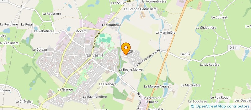 localisation de l'entreprise MADAME CHRISTELLE LEPOUX à CHANVERRIE