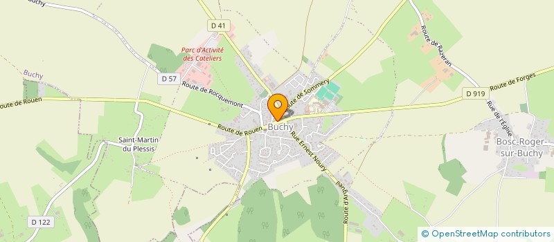 localisation de l'entreprise MADAME CHRISTELLE LEQUEN  BUCHY