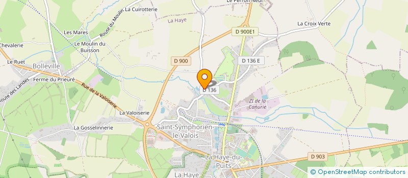 localisation de l'entreprise MADAME CHRISTELLE LEQUERTIER à LA HAYE