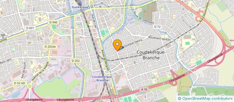 localisation de l'entreprise MADAME CHRISTELLE LEROY à DUNKERQUE