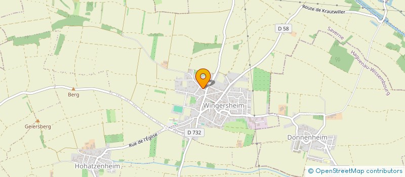 localisation de l'entreprise MADAME CHRISTELLE LEROY  OLWISHEIM