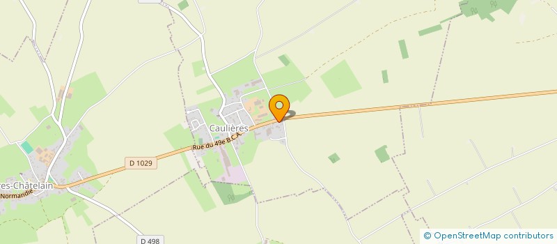 localisation de l'entreprise MADAME CHRISTELLE LETOURNEUX  CAULIERES