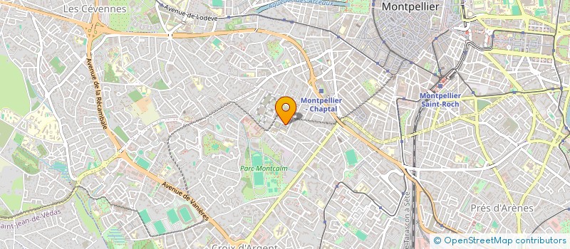 localisation de l'entreprise MADAME CHRISTELLE LHERMENIER à MONTPELLIER