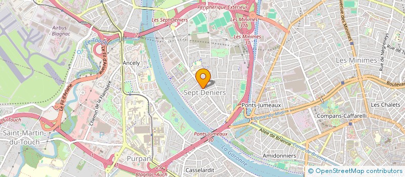 localisation de l'entreprise MADAME CHRISTELLE LICEAGA à TOULOUSE