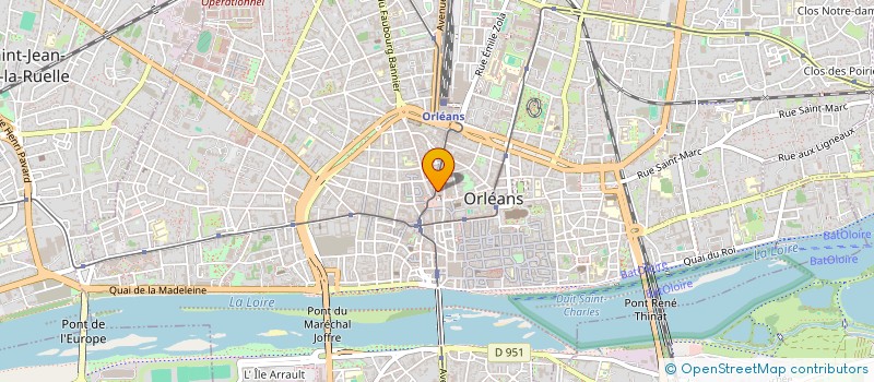 localisation de l'entreprise MADAME CHRISTELLE LIGAT à ORLEANS