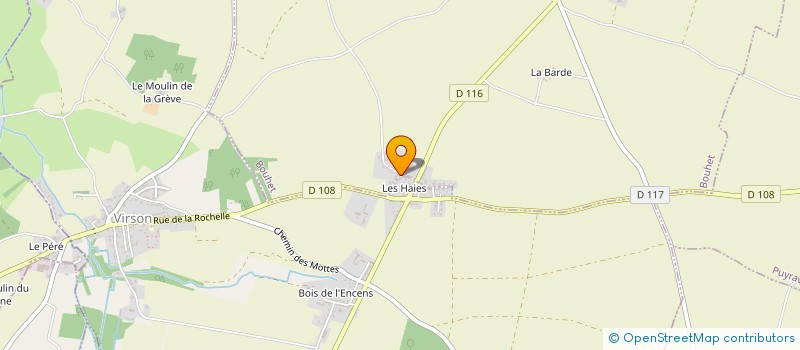 localisation de l'entreprise MADAME CHRISTELLE LIGNERON à BOUHET