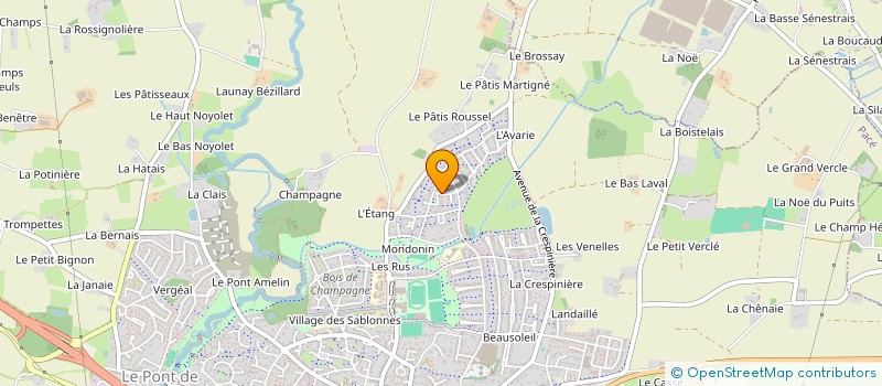 localisation de l'entreprise MADAME CHRISTELLE LOPEZ à PACE
