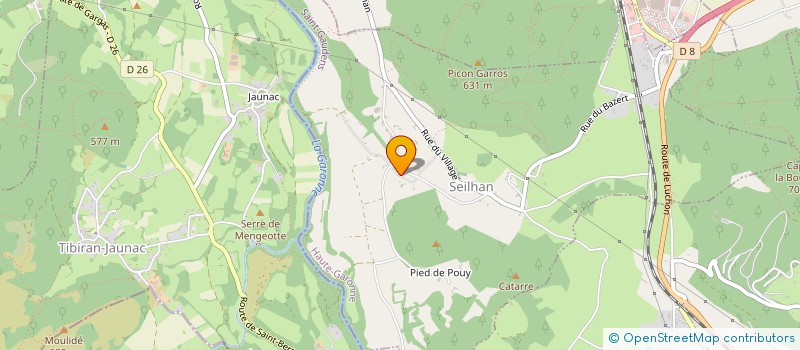 localisation de l'entreprise MADAME CHRISTELLE LOUGE  SEILHAN