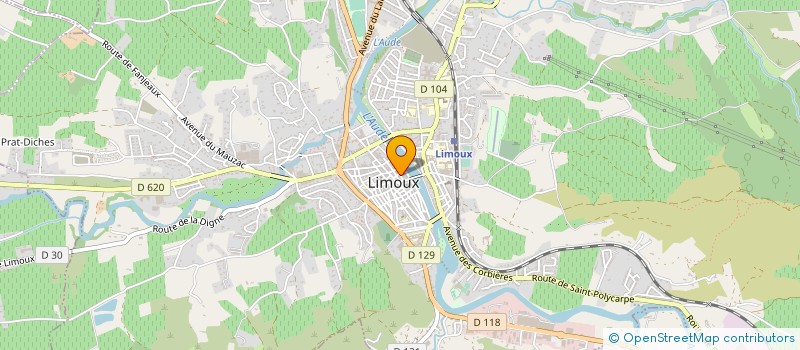 localisation de l'entreprise MADAME CHRISTELLE MACIA à LIMOUX