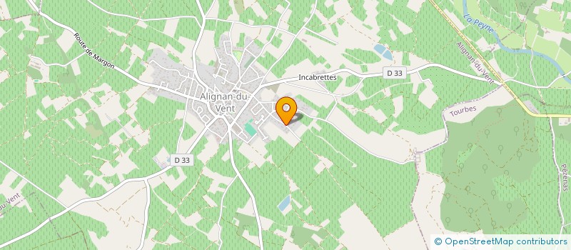 localisation de l'entreprise MADAME CHRISTELLE MACULOTTI  ALIGNAN-DU-VENT