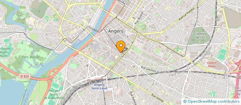 localisation de l'entreprise MADAME CHRISTELLE MAGESCAS à ANGERS