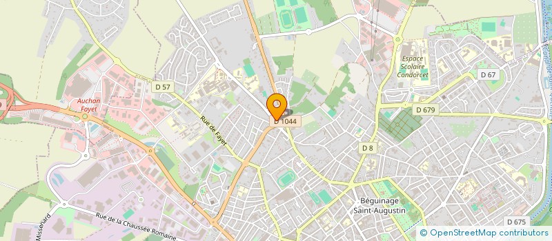 localisation de l'entreprise MADAME CHRISTELLE MAGNIER à SAINT-QUENTIN