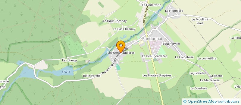 localisation de l'entreprise MADAME CHRISTELLE MAHEUT à TOUROUVRE AU PERCHE
