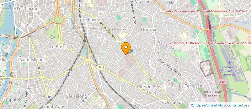 localisation de l'entreprise MADAME CHRISTELLE MAJONCHI à TOULOUSE