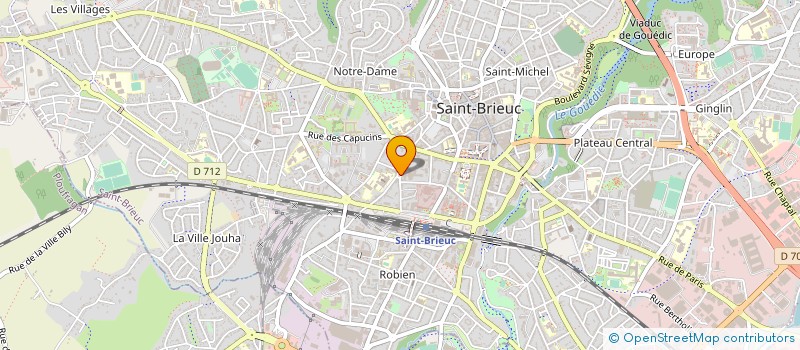localisation de l'entreprise MADAME CHRISTELLE MALLARGE à SAINT-BRIEUC