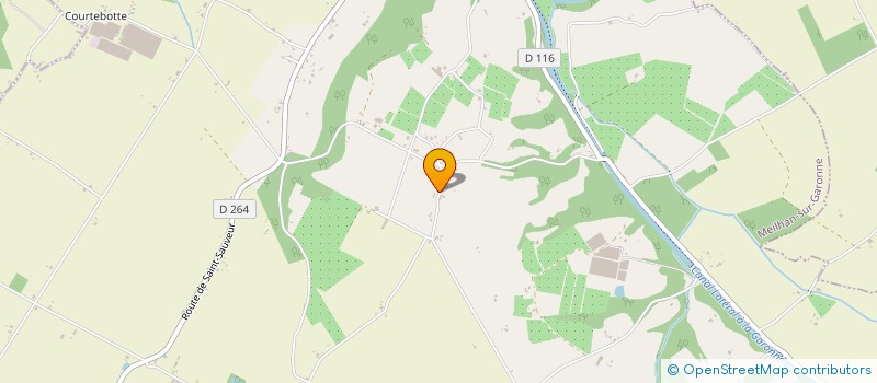 localisation de l'entreprise MADAME CHRISTELLE MANENTE  MEILHAN SUR GARONNE