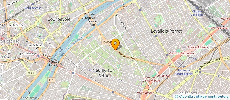 localisation de l'entreprise MADAME CHRISTELLE MARIANELLI à NEUILLY-SUR-SEINE