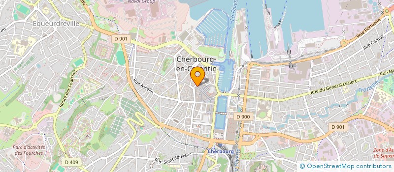 localisation de l'entreprise MADAME CHRISTELLE MARIE  CHERBOURG-EN-COTENTIN