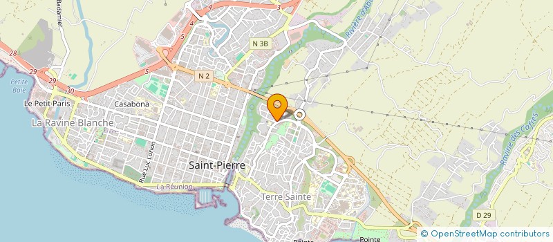 localisation de l'entreprise MADAME CHRISTELLE MARIE BARBET-MASSIN à SAINT-PIERRE