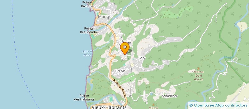 localisation de l'entreprise MADAME CHRISTELLE MARNE  LE GOSIER